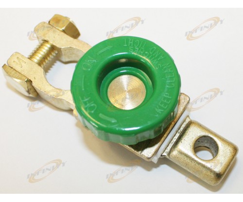 Auto Battery Terminal Disconnect Switch Link Brass Universal Fit All Batteries